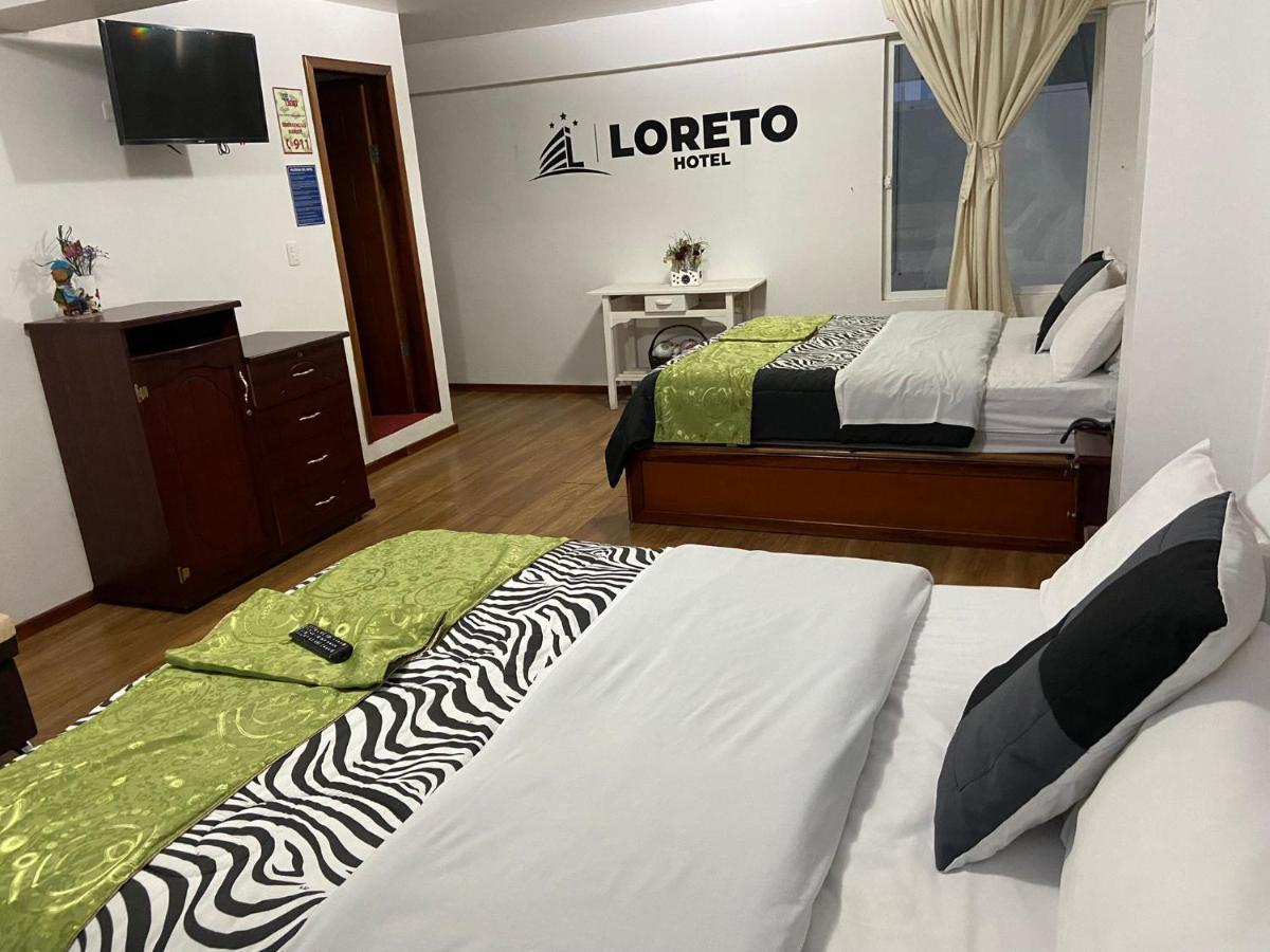 Loreto Hotel Латакунга Экстерьер фото