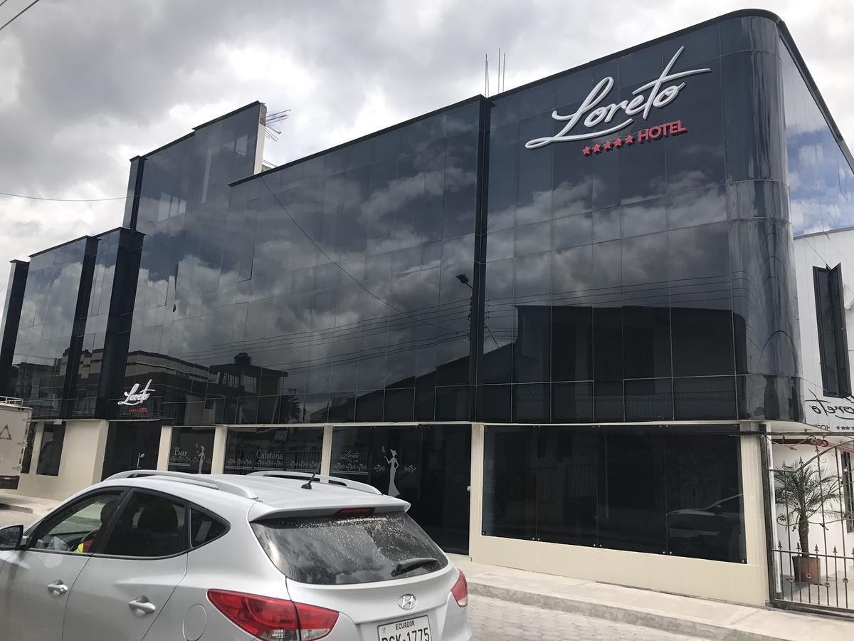 Loreto Hotel Латакунга Экстерьер фото